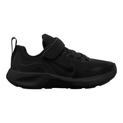 all black nikes for girls