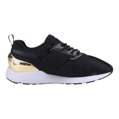 women's puma muse metallic casual shoes