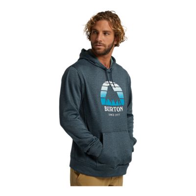 burton men's oak pullover hoodie