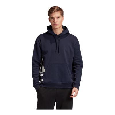 adidas logo pullover hoodie