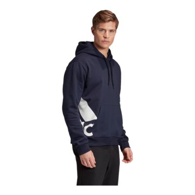 adidas logo pullover hoodie