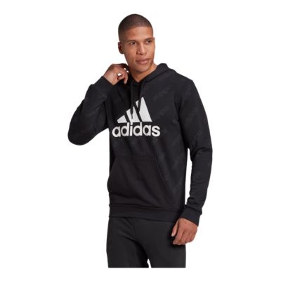 adidas sport essentials logo hoodie