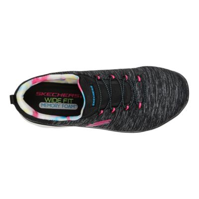 skechers rainbow shoes womens