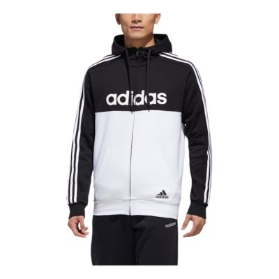 colour blocking hoodie by adidas