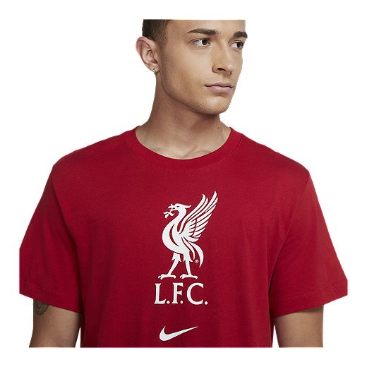Liverpool FC Nike Men's Evergreen Crest T Shirt | Sport Chek