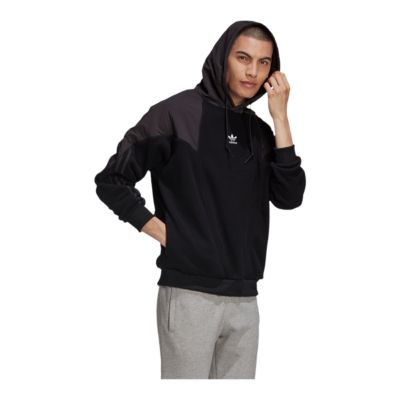 adidas originals mixed hoodie