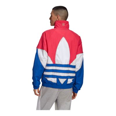 adidas windbreaker big trefoil