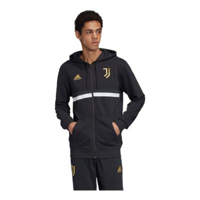 adidas 3 stripe full zip hoodie