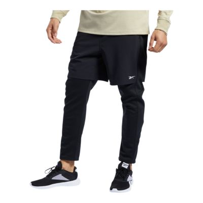 reebok men's woven pants