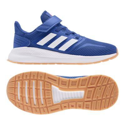 blue adidas kids shoes