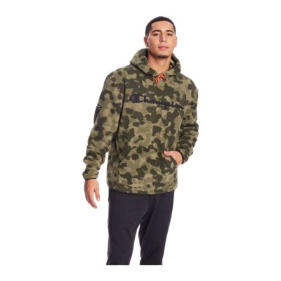 champion camo super pullover hoodie