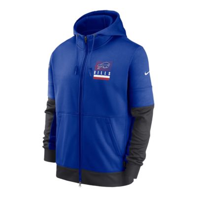 blue nike zip up jacket