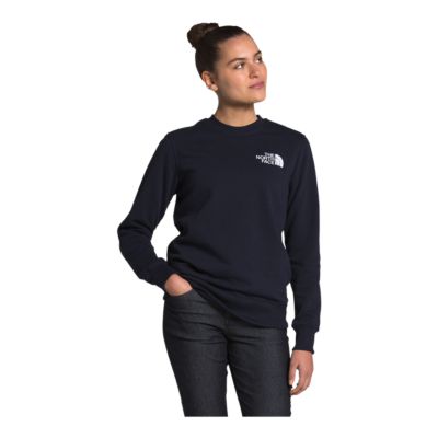 North face women's crewneck sweatshirt clearance