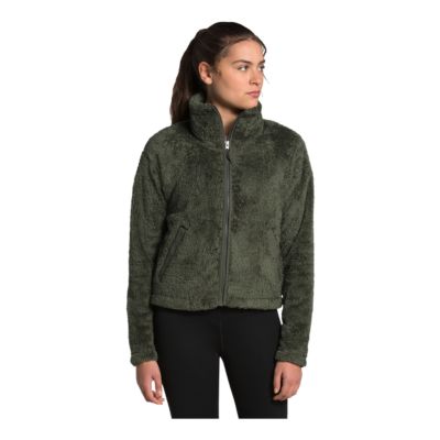 the north face women's furry fleece full zip jacket