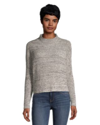 mock neck sweaters womens