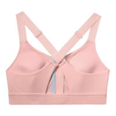 under armour women's armour eclipse high impact zip sports bra