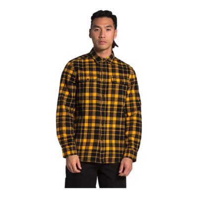 mens north face flannel