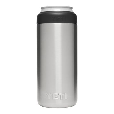 YETI Rambler Slim Can 12 oz Can Sleeve/Koozie, Screw Cap, Insulated