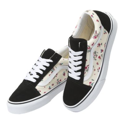 floral slip on vans womens