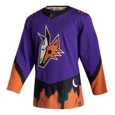 coyotes throwback jersey