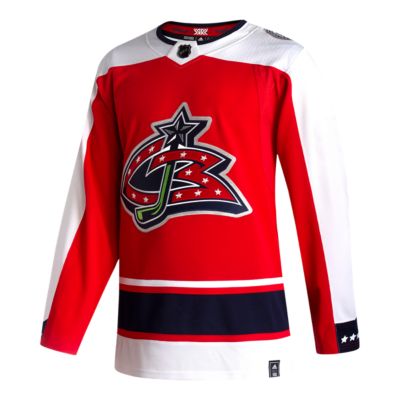 blue jackets jersey adidas