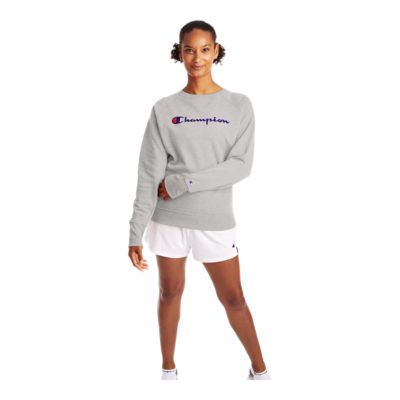 Champion Sportswear Women's Powerblend Graphic Crewneck Fleece