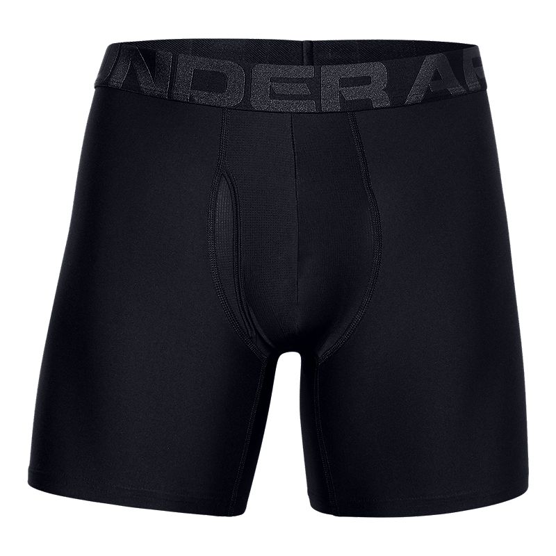 Image of Under Armour Tech 6 Inch Men's Boxer Brief, Underwear, Moisture-Wicking
