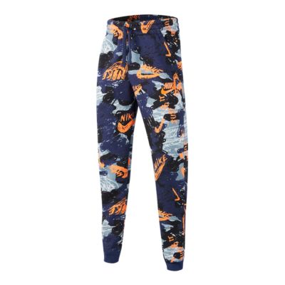 nike all over logo joggers