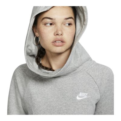 nike nsw essential funnel pullover fleece