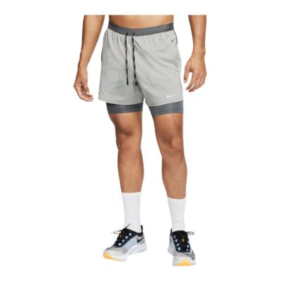 nike 2 in 1 compression shorts