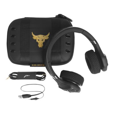the rock headset under armour