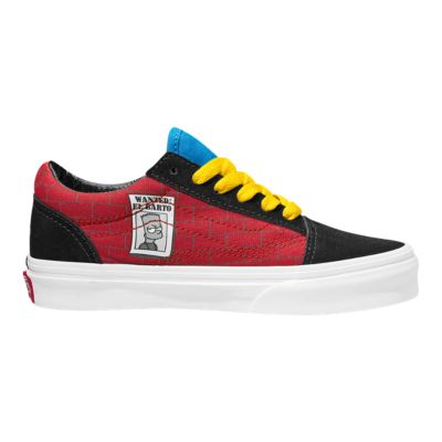 vans boys school shoes
