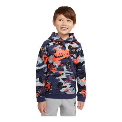 nike camo hoodie boys