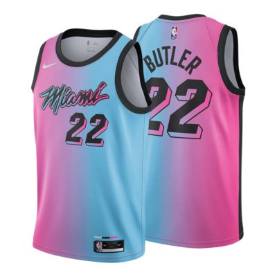 Nike Miami Heat Men's City Edition Swingman Jersey - Jimmy Butler - Pink