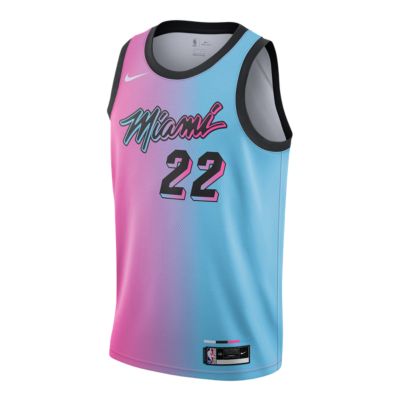 white and pink miami heat jersey