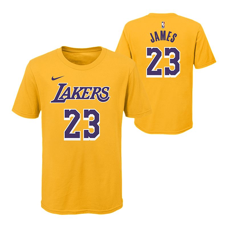 Youth Los Angeles Lakers Nike LeBron James T Shirt | Sport Chek