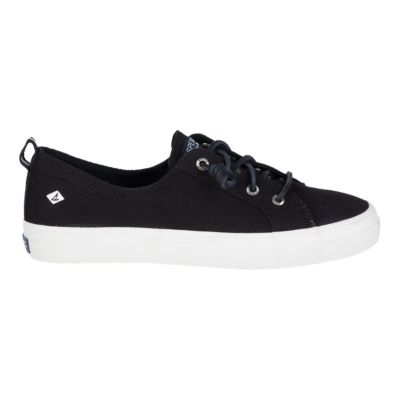womens black sperry shoes