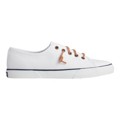 sperry pier view sneaker white