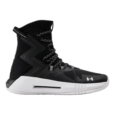 under armour black volleyball shoes