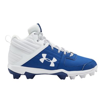 under armour blue baseball cleats