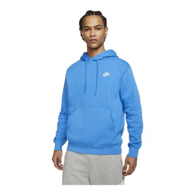 light blue and white nike hoodie