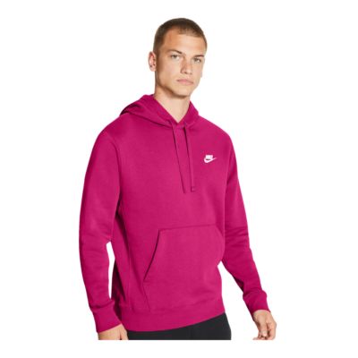 nike sportswear men's club bb pullover hoodie