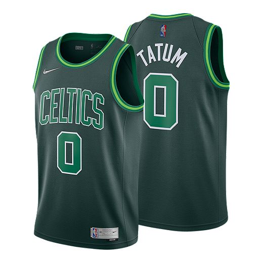 Jayson Tatum Boston Celtics Fast Break Replica Jersey Green