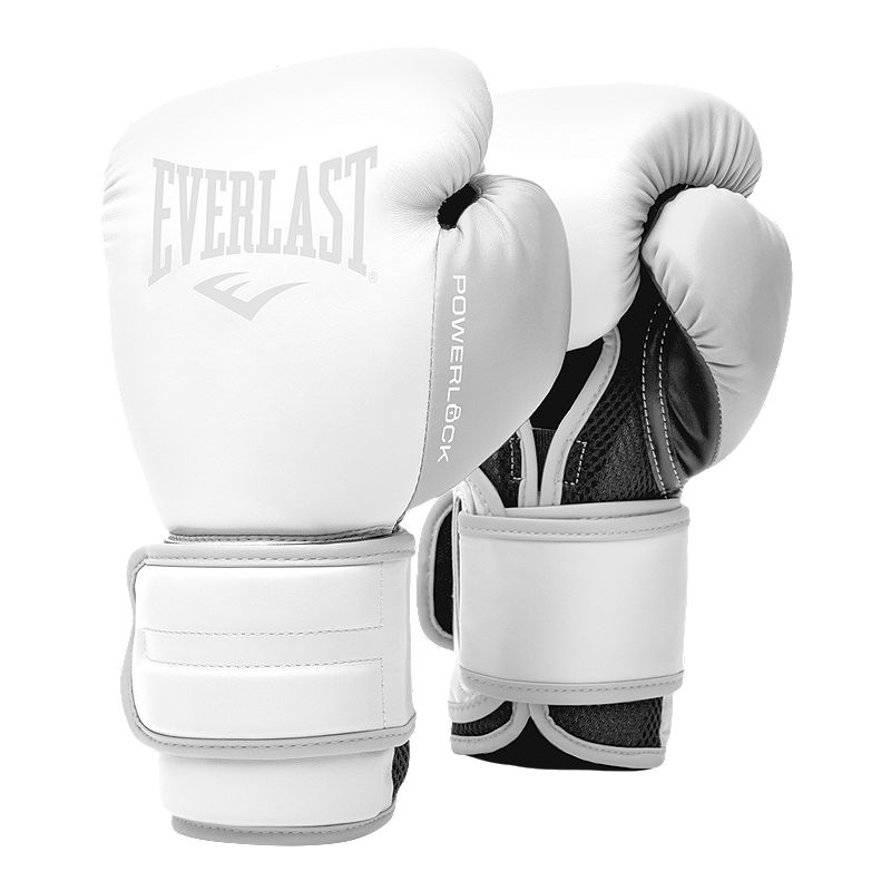 Everlast P00002289 Powerlock 2R Training Glove White 12OZ 