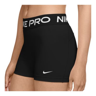nike pro women's 3 inch training shorts