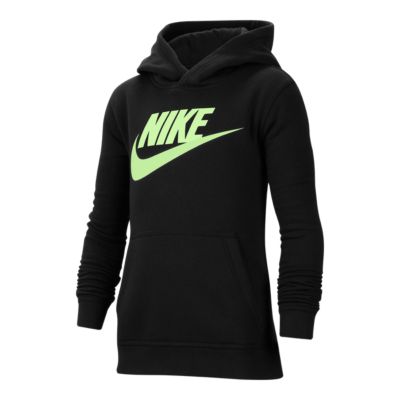 nike hoodie boys black