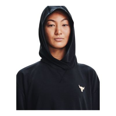 women's project rock terry hoodie