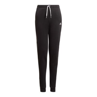 adidas 3 stripe pants girls