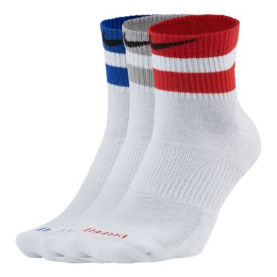 gray nike ankle socks