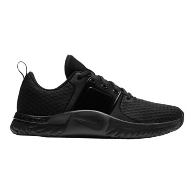 nike women's all black training shoes